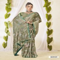 Vallabhi Nazma Vol-4 Wholesale Brasso Fabrics Ethnic Sarees