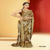 Vallabhi Inaaya Vol-13 wholesale Brasso Fabrics Indian Sarees