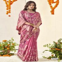 Vallabhi Agnira Vol-4 Wholesale Floral Print With Swaroski Work Sarees