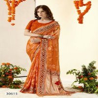 Vallabhi Nanika Wholesale Floral Print Indian Sarees