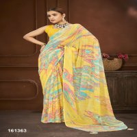 Vallabhi Manasvi Vol-16 Wholesale Georgette Fabrics Ethnic Indian Sarees