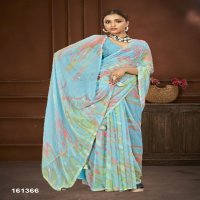 Vallabhi Manasvi Vol-16 Wholesale Georgette Fabrics Ethnic Indian Sarees