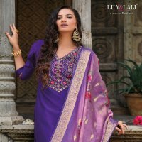 Lily And Lali Meenakari Vol-4 Wholesale Handwork And Embroidery Work Top With Pant And Dupatta