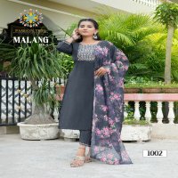 Passion Tree Malang Vol-1 Wholesale Straight Kurti With Pant And Dupatta