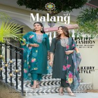 Passion Tree Malang Vol-1 Wholesale Straight Kurti With Pant And Dupatta