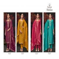 Radhika Sumyra Muskan Wholesale Pure Viscose Pashmina With Swaroski Work Winter Dress Material
