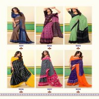 SR Sarees Barkha Plus Vol-2 Wholesale Ikkat Print In Mulmul Cotton Sarees