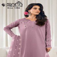 SAFA D.no 1286 Wholesale Luxury Pret Formal Wear Collection