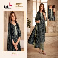 Tarika Kala Jaipuri Vol-6 Wholesale Heavy Cotton Fabrics Readymade Suits