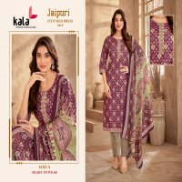 Tarika Kala Jaipuri Vol-6 Wholesale Heavy Cotton Fabrics Readymade Suits