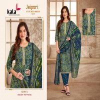 Tarika Kala Jaipuri Vol-6 Wholesale Heavy Cotton Fabrics Readymade Suits