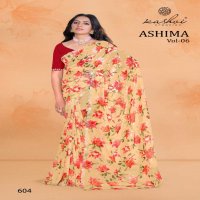 kashvi creation ashima vol 6 unique georgette saree collection