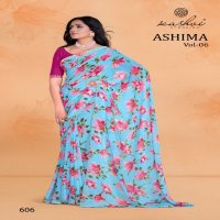 kashvi creation ashima vol 6 unique georgette saree collection