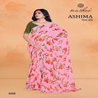 kashvi creation ashima vol 6 unique georgette saree collection