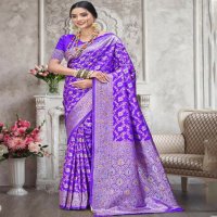 bunawat rajtilak silk fabric wedding festival wear cotton silk saree collection