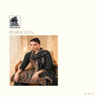 sahiba perween staple twill digital print unique 3pcs suits collection
