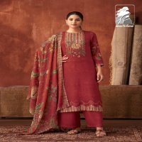 shenaz by sahiba staple twill print embroidery suits online