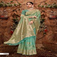 Saroj Dulhan Silk Saroski Vol-8 Wholesale Silk With Heavy Saroski Work Sarees