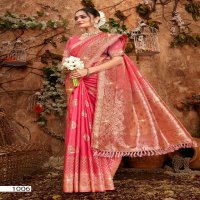 Saroj Dulhan Silk Saroski Vol-8 Wholesale Silk With Heavy Saroski Work Sarees