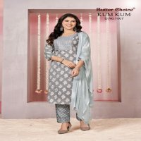 Butter Choice Kum Kum Vol-1 Wholesale Readymade Regular Wear Suits