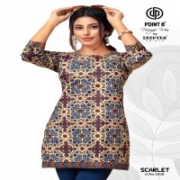 Deeptex Point 8 Scarlet Vol-5 Wholesale Short Tops