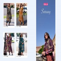 saraay by parnika stylish look digital twill salwar suit exports