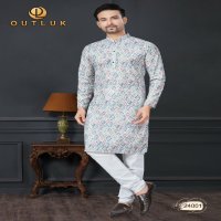 outluk wedding collection vol 24 readymade lakhnowi work mens kurta pajama