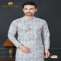 outluk wedding collection vol 24 readymade lakhnowi work mens kurta pajama