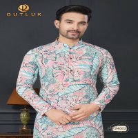 outluk wedding collection vol 24 readymade lakhnowi work mens kurta pajama