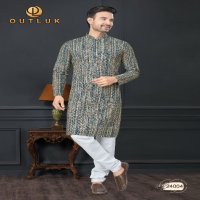 outluk wedding collection vol 24 readymade lakhnowi work mens kurta pajama