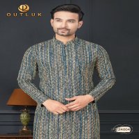 outluk wedding collection vol 24 readymade lakhnowi work mens kurta pajama