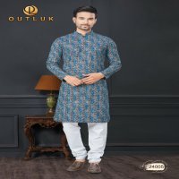 outluk wedding collection vol 24 readymade lakhnowi work mens kurta pajama