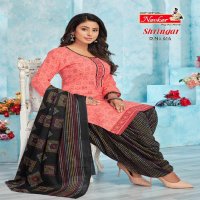 shringar vol 4 by navkar cotton print readymade patiala big size 3pcs dress