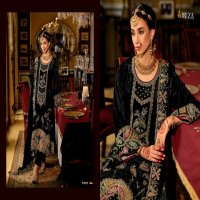 ibiza nazrana viscose velvet winter special pakistani suit supplier