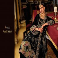 ibiza nazrana viscose velvet winter special pakistani suit supplier