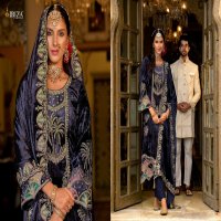 ibiza nazrana viscose velvet winter special pakistani suit supplier