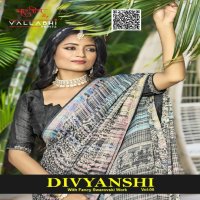 Vallabhi Divyanshi Vol-6 Wholesale Fancy Swarovski Work Sarees