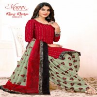 Mayur Rang Rasiya Vol-8 Wholesale Heavy Cotton Fabrics Dress Material