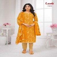 LAADO VOL 72 ADORABLE PURE COTTON LADIES SUITS WHOLESALER