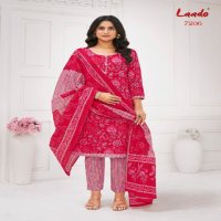 LAADO VOL 72 ADORABLE PURE COTTON LADIES SUITS WHOLESALER