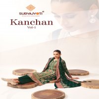 Suryajyoti Kanchan Vol-1 Wholesale Pure Modal With Hand Work Dress Material