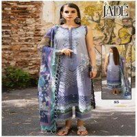 Jade Chevron Exclusive Heavy Cotton Vol-9 Wholesale Lawn Printed Dress Material