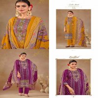 Zulfat Sajni Wholesale Pure Jaam Cotton With Work Dress Material