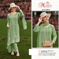 Motifz D.no 684 Wholesale Indian Pakistani Salwar Suits