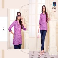 Rahi Fab Tunic Vol-1 Wholesale Cambric Cotton Short Tops