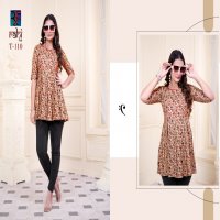 Rahi Fab Tunic Vol-1 Wholesale Cambric Cotton Short Tops