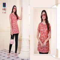 Rahi Fab Tunic Vol-1 Wholesale Cambric Cotton Short Tops