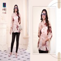 Rahi Fab Tunic Vol-1 Wholesale Cambric Cotton Short Tops