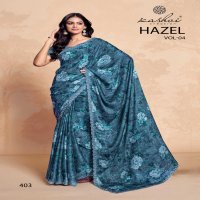 kashvi creation hazel vol 4 satin georgette stylish best saree online