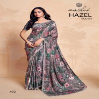 kashvi creation hazel vol 4 satin georgette stylish best saree online